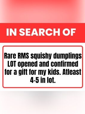 LOT of rare RMS dumplings opened and confirmed.
